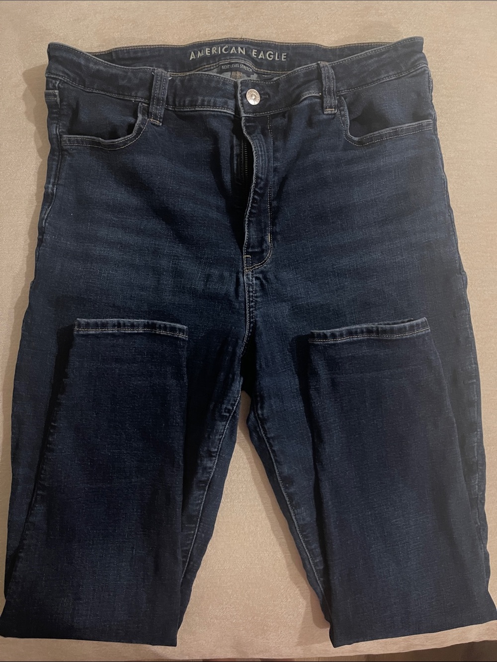 American Eagle Super High-Rise Jegging Dark Wash Jeans Size 16 Regular